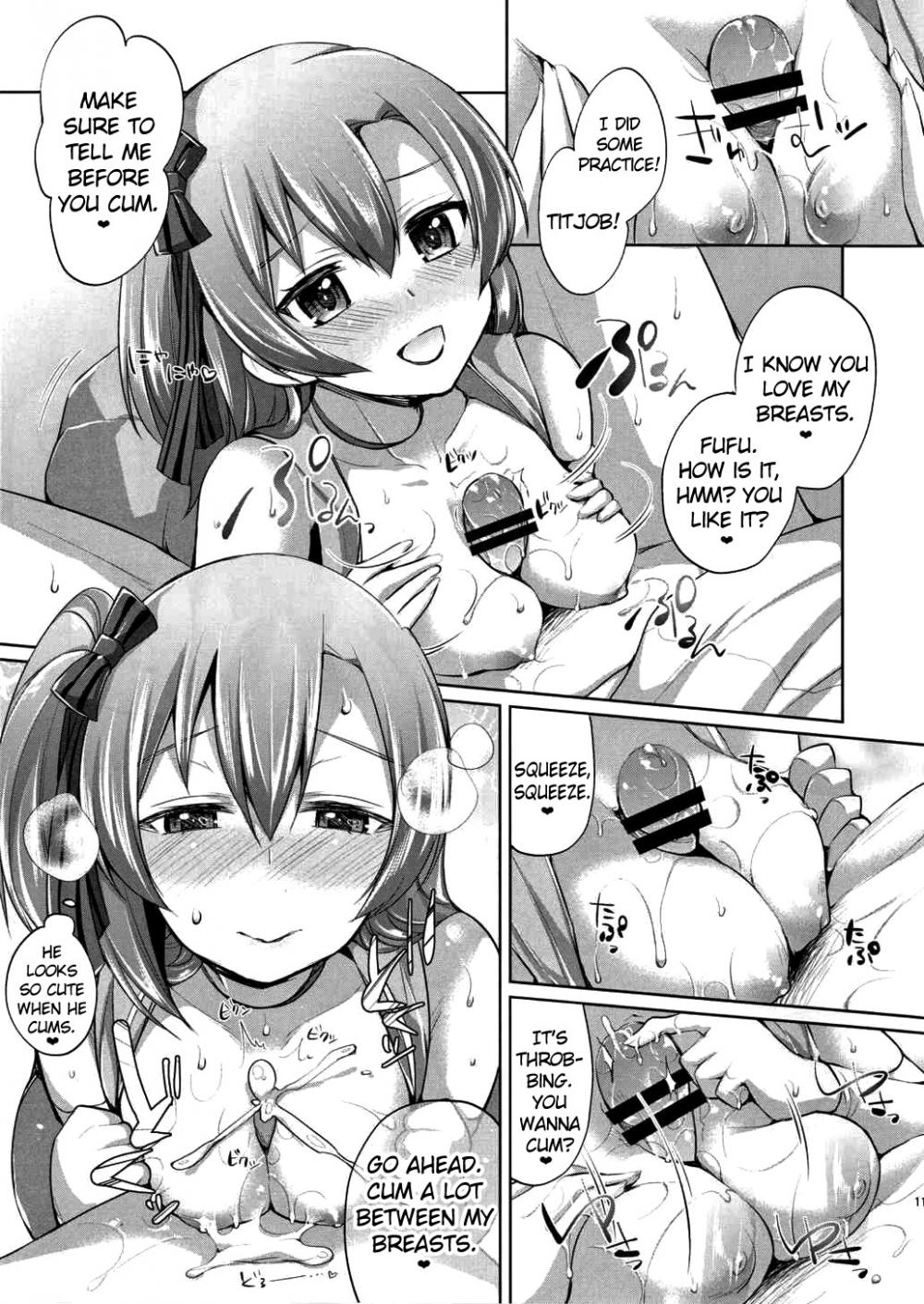 Hentai Manga Comic-Flirty Love with Honoka-Read-10